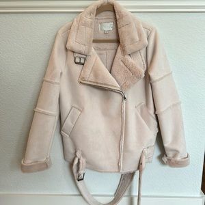 J.O.A. Faux Suede Jacket. Size M.